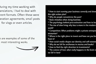 translate and write professional texts in english, russian, turkish, or french