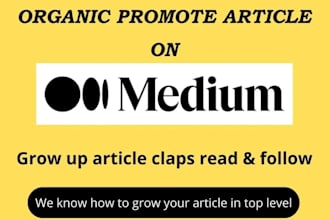 promote your medium article promotion on forum, ads medium