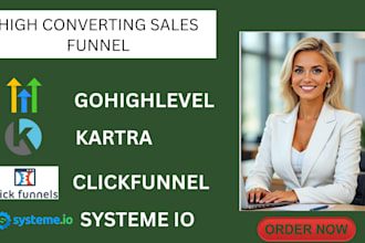 design systeme io sales funnel clone funnelish go high level expert