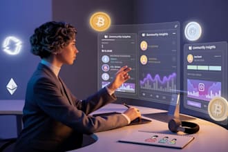 crypto content social media manager web3 meme coin monthly community manager