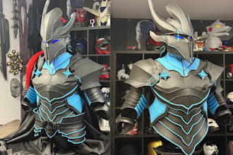 create 3d costume cosplay prop 3d halloween cyber punk mask model 3d printing