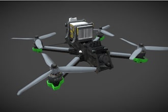 do 3d aircraft drone modeling uav, fpv, vtol, jet helicopter warship model