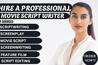 be scriptwriter, movie script writing, screenwriting, feature film, synopsis