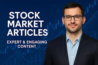 create engaging stock market and finance content