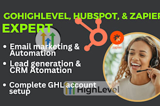 setup gohighlevel pipdrive hubspot salesforce boost space zapier ghl landing pag