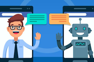create live customer support chatbot for website, social media using tidio