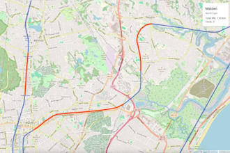develop geospatial line segment map editor using mapbox, leaflet, rest API