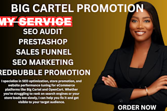 do big cartel store promotion seo optimization website optimization opencart