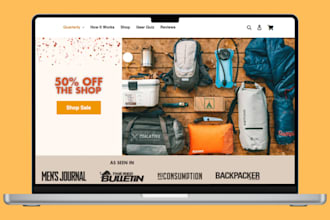 design subscription box website membership website cratejoy website dropshipping