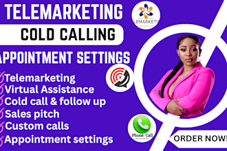 your representative telemarketing sales closer cold calling, appointment setting