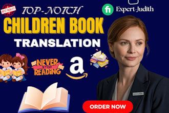 marvelously translate your children book into french, spanish and german book