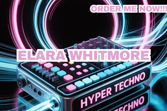 be your vocalist for edm techno hardstyle and trance music