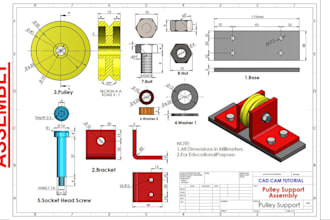create 3d cad models and perform fea analysis