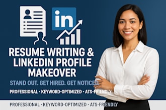 write a job winning ats optimized resume CV and linkedin profile freelancers