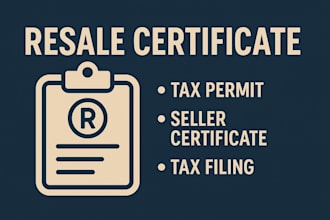 do resale certificate seller tax permit, reseller certificate, sales tax filling
