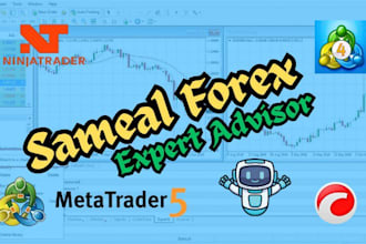 create expert advisor, forex eas, mt4 eas, mt5 eas, ctrader bot and indicators