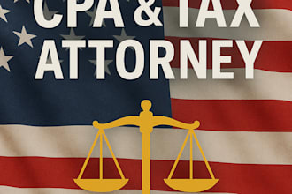 handle your US taxes as an irs experienced CPA and tax attorney