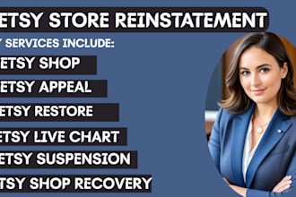 reinstate your suspended etsy store, reactive etsy account