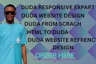 design and develop a professional website for you utilizing the duda platform