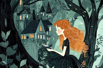 create fairy tale illustrations