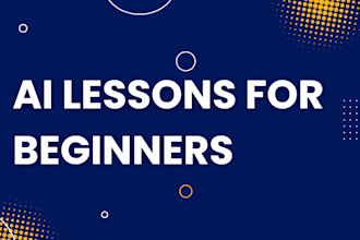 provide expert ai lessons