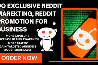 boost ecommerce product link business website ai app via reddit post and comment