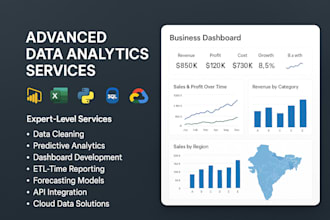 create insightful dashboards and automate your data tasks
