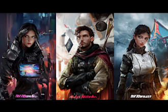 draw your rpg game character design