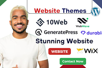 design 10web website agency website generatepress pro website durable ai website
