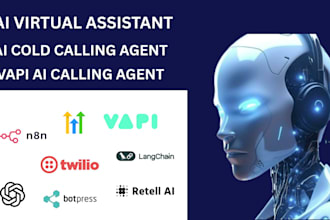 build ai virtual assistant automation using make com, relevance ai,whatsapp,n8n