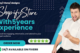 design, redesign, clone, or duplicate your shopify store
