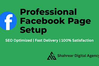 set up and optimize your professional facebook page