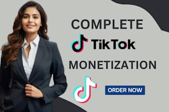 complete tiktok account monetization grow tiktok account to boost earnings