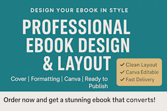 design professional ebook cover, layout formatting in canva, to do list in canva