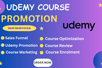 do udemy course promotion udemy course enrollment udemy course marketing
