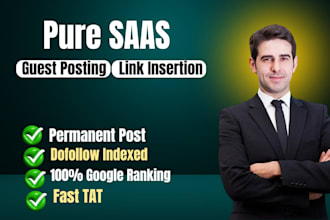 boost your SEO with high authority saas guest posts and link insertions