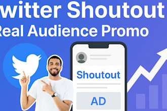twitter shoutout service viral tweet promotion share link to active audience