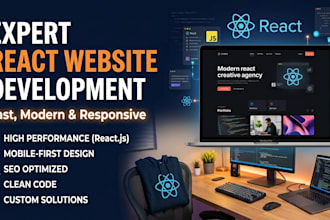 build a modern website with react and tailwindcss