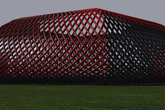 create 3d grasshoper design, 3d parametric design