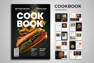 be your cookbook ghostwriter recipe writer cookbook editing cookbook 3d cover
