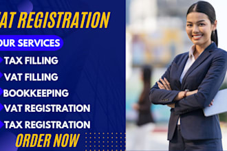 sales tax registration tax return filing coporate tax uae tax bookkeeping