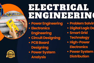 be your electronics engineer on circuits and projects