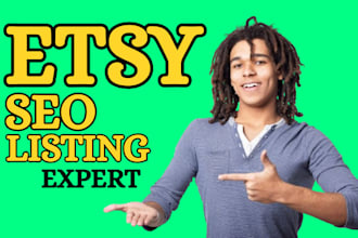 do etsy seo listing etsy product listing etsy shop ranking etsy store setup