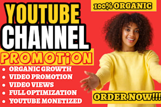 do organic youtube video promotion