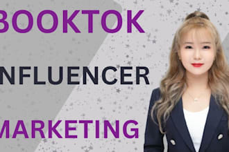 boost your book sales via booktok influencer and tiktok promotion