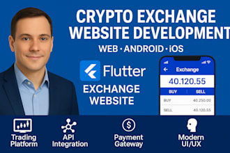 design crypto exchange platforms, p2p exchange website, crypto presale website