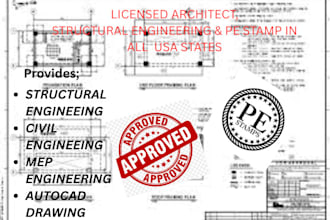 licensed architect structural engineering pe stamp in washington oklahoma maine