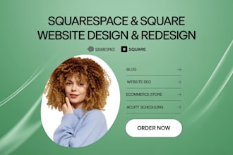 develop squarespace website redesign square online store SEO squareup design