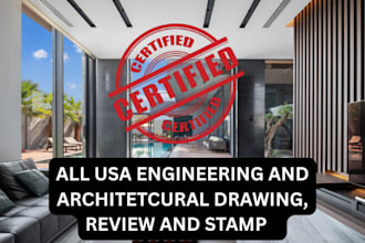 draw stamp your architectural drawing floor plan city permit in florida