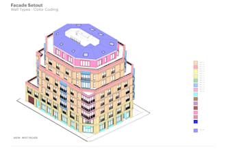model high quality facade models in revit or rhino and render with enscape